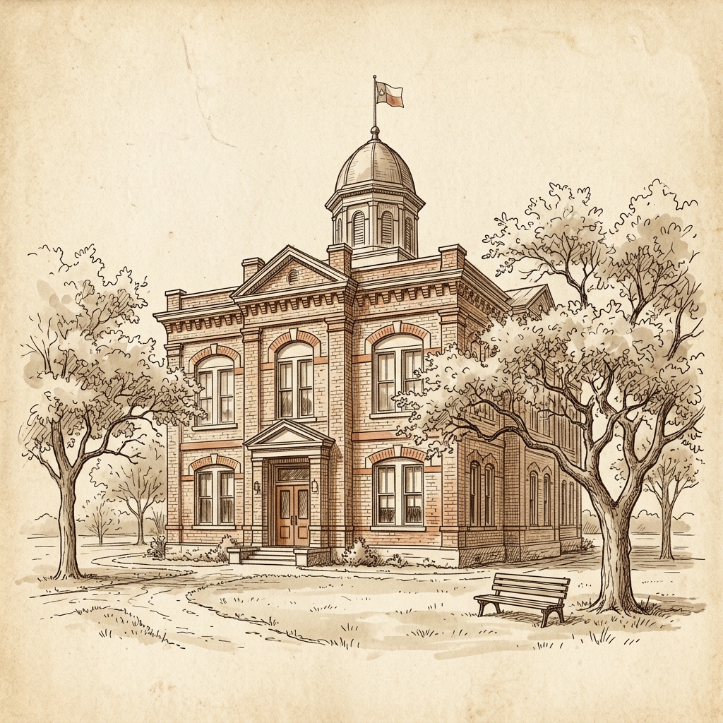 Upton County Courthouse, Rankin, Texas